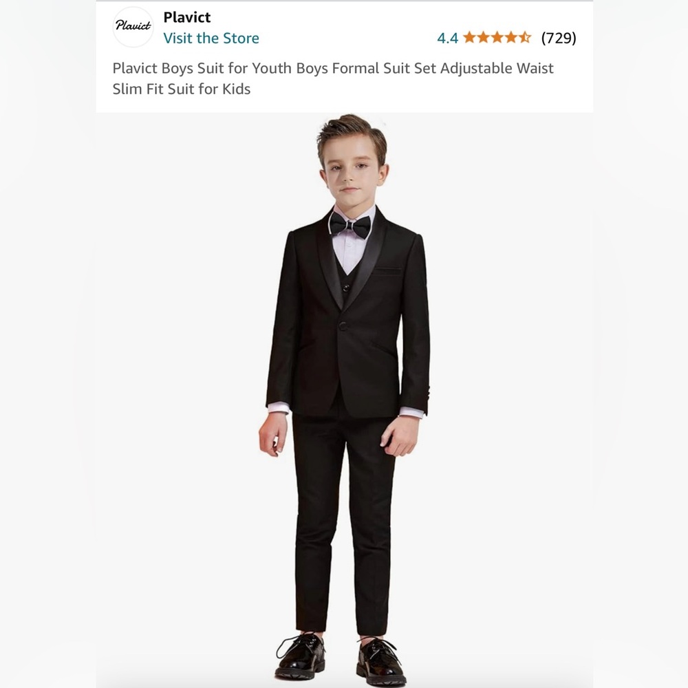 Boys Tuxedo